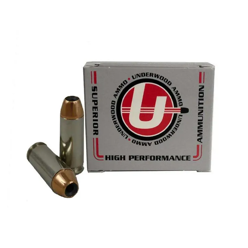 UNDERWOOD AMMO 10MM 135GR. JHP 20-PACK