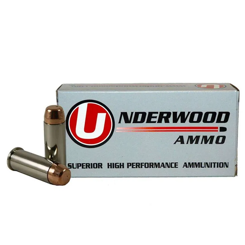 Underwood Ammo .44 SPECIAL Handgun Ammo - 245 Grain | FMJ Flat-Nose | 20rd Box