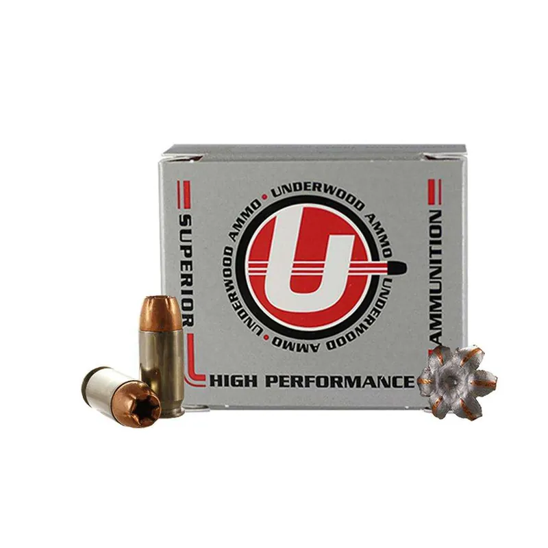 UNDERWOOD AMMO .45ACP +P 230GR. JHP 20-PACK