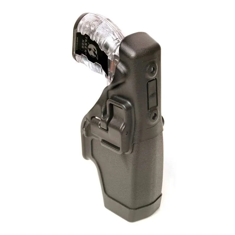 17029 - L2 DUTY HLSTR LH BLK TASER X2