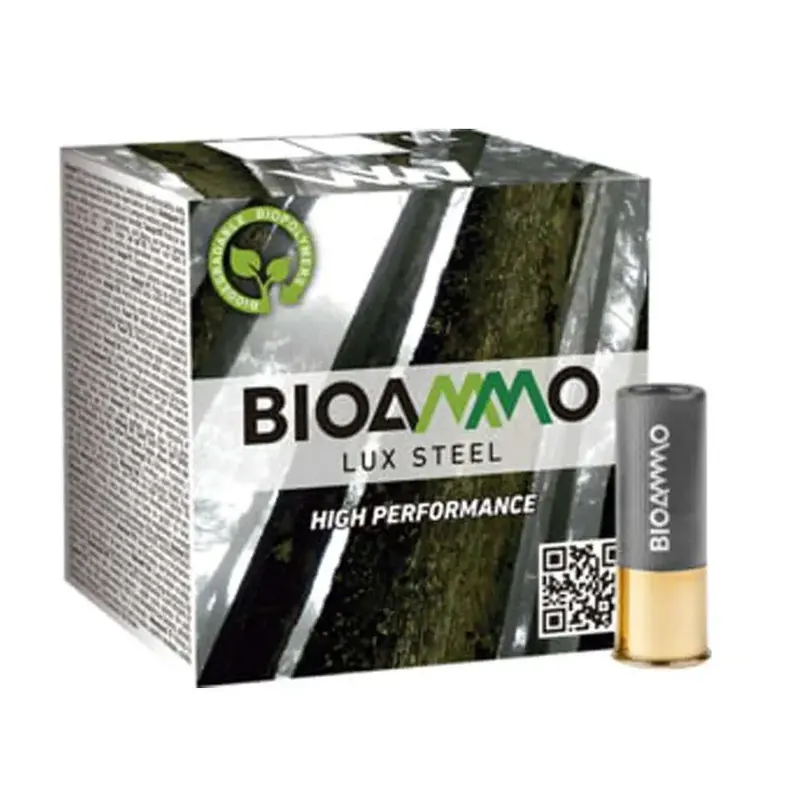 BIOAMMO 12 GA HB 1-1/16 OZ #6 STEEL GAME PHEASANT Ammo 25 RD/ BOX