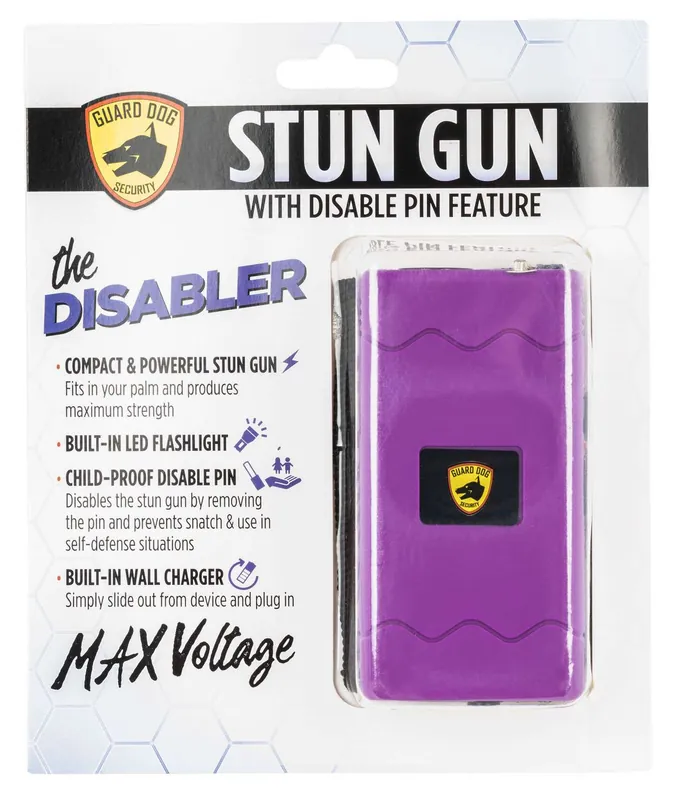 Guard Dog SDGDDHVPR Disabler Purple Rubber Coated