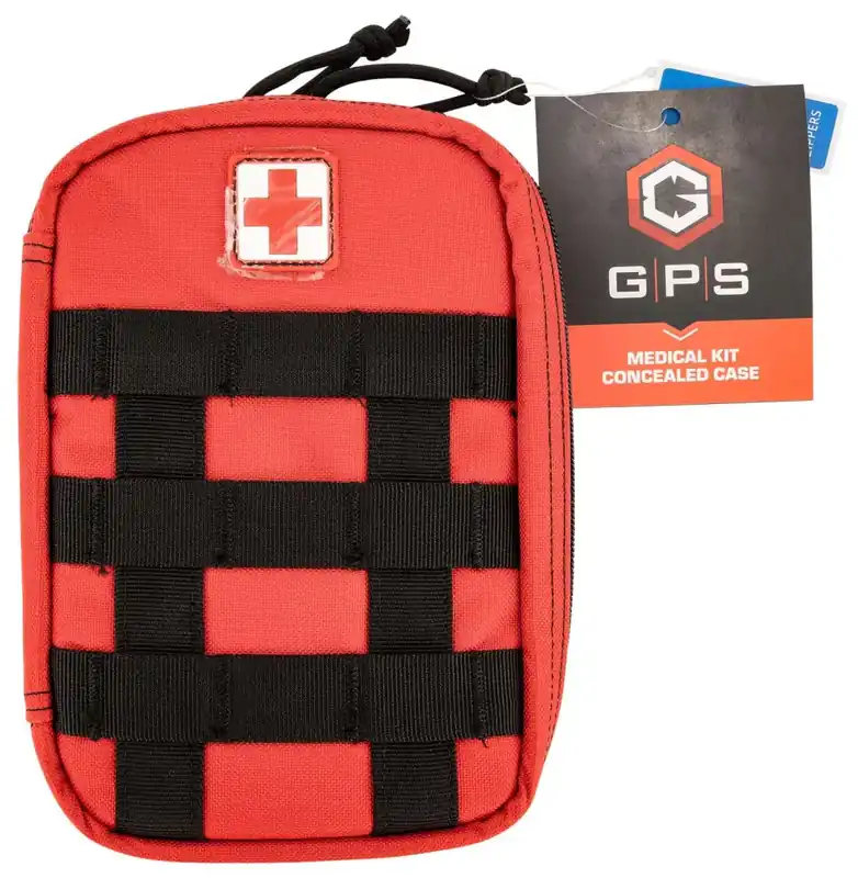 GPSMEDCKITRD MEDICAL CONCEALED CASE RED