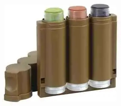 HS FACE PAINT 3-SPEED CAMO KIT BROWN,GREEN,BLACK