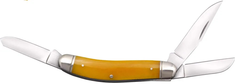 GM STOCKMAN 3 BLADES YELLOW BONE