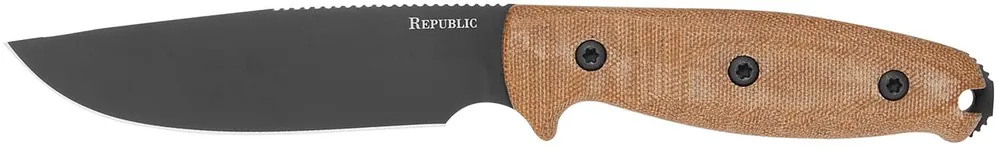 COLD CS-FX-50FLD FIELD KNIFE 5"LINEN MICARTA HND