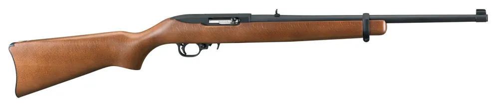 Ruger 31128 10/22 Carbine 22 LR 10+1 18.50" Hardwood Satin Black Right Hand