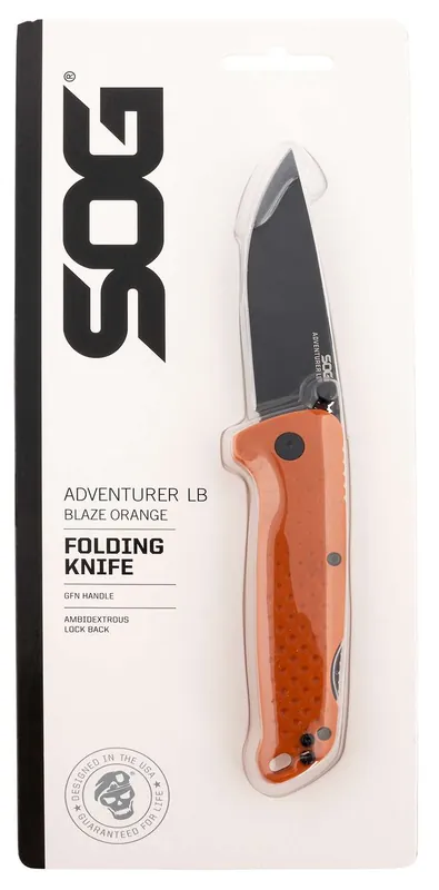 SOG 13-11-02-57 ADVENTURER LB 3.5" BLADE BLAZ ORG