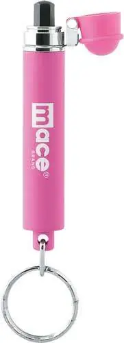 MACE PEPPER SPRAY MINI W/KEYRING HOT PINK 4GRAM