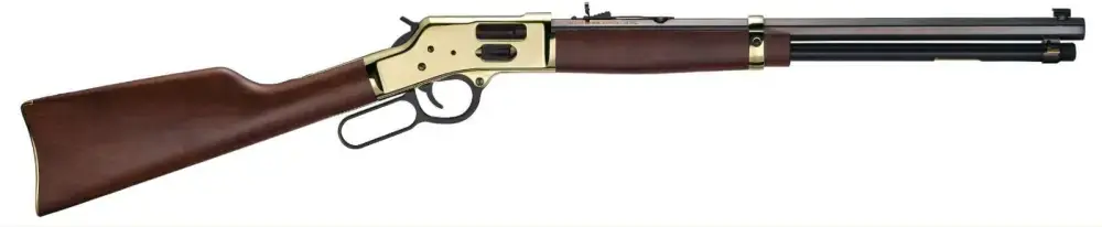 HENRY BIG BOY BRASS .357/.38SP SIDE GATE 20" OCTAGON WALNUT