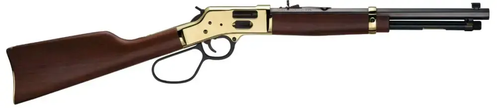 HENRY BIG BOY BRASS .44MAG/SPL SIDE GATE 16.5" OCTAGON WALNUT
