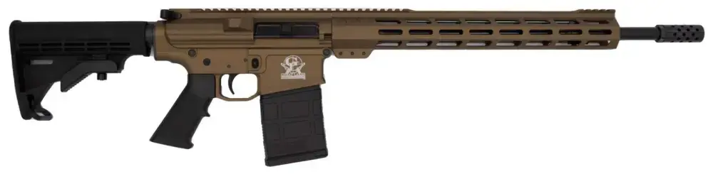 GLFA AR10 RIFLE .308 WIN. 18" NITRIDE BBL 10-SHOT BRONZE
