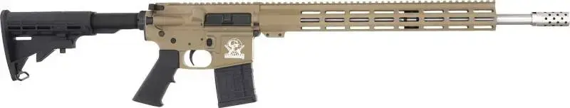 GLFA AR15 .450 BUSHMASTER 18" S/S BBL FLAT DARK EARTH