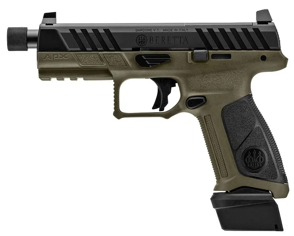 BERETTA APX A1 TACT 9MM 4.8" 21RD