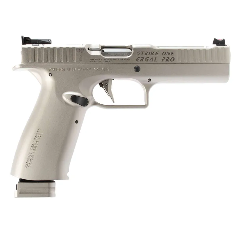 AMPF STRK 1 ERGL PRO 9MM 5" 10RD SLV