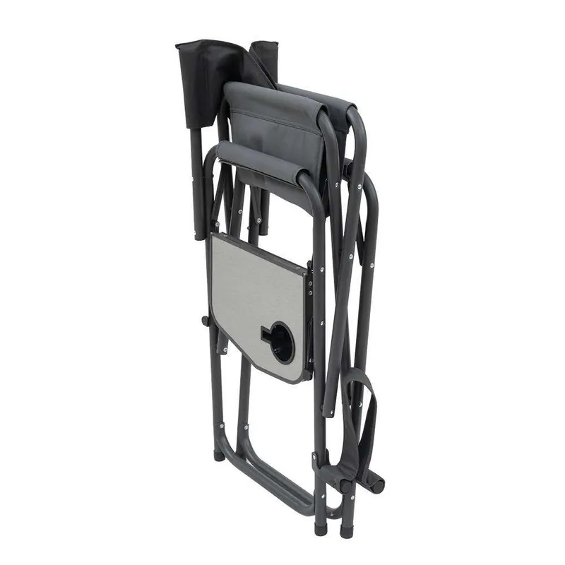 Alps Browning Camping Directors Chair XT Plus Charcoal/Gray