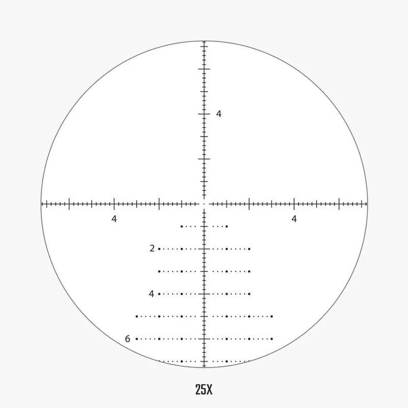 Midas TAC HD 5-25x56 APRS6 FFP MIL Reticle Riflescope