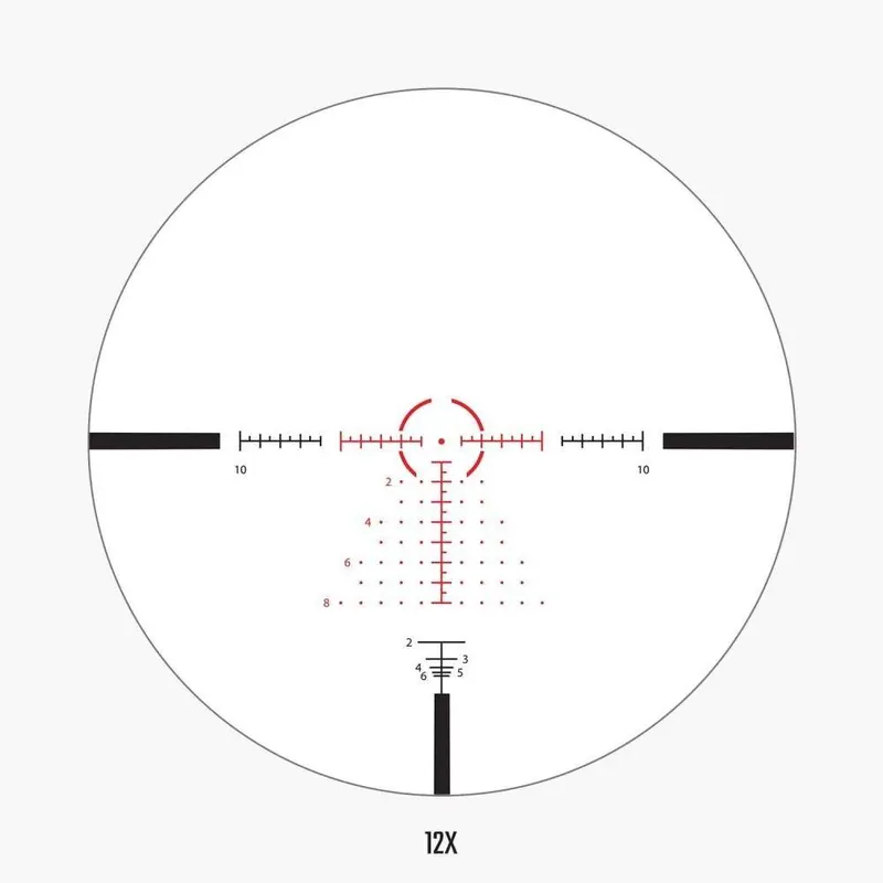 Helos BTR GEN2 2-12x42 AHMR2 FFP IR MIL Reticle Riflescope