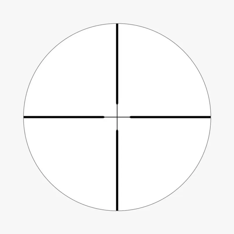 Neos 6-18x44 Center X SFP MOA Reticle Riflescope