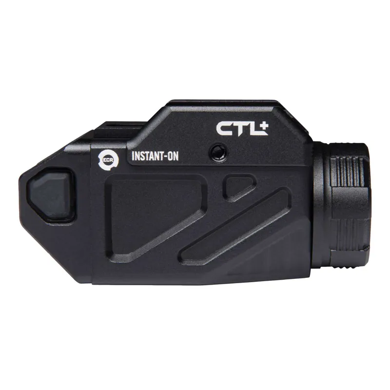 Viridian CTL+ Universal 1,100 Lumen Tactical Light w/ Rechargeable Battery, INSTANT-ON and SafeCharge Power Bank, Black