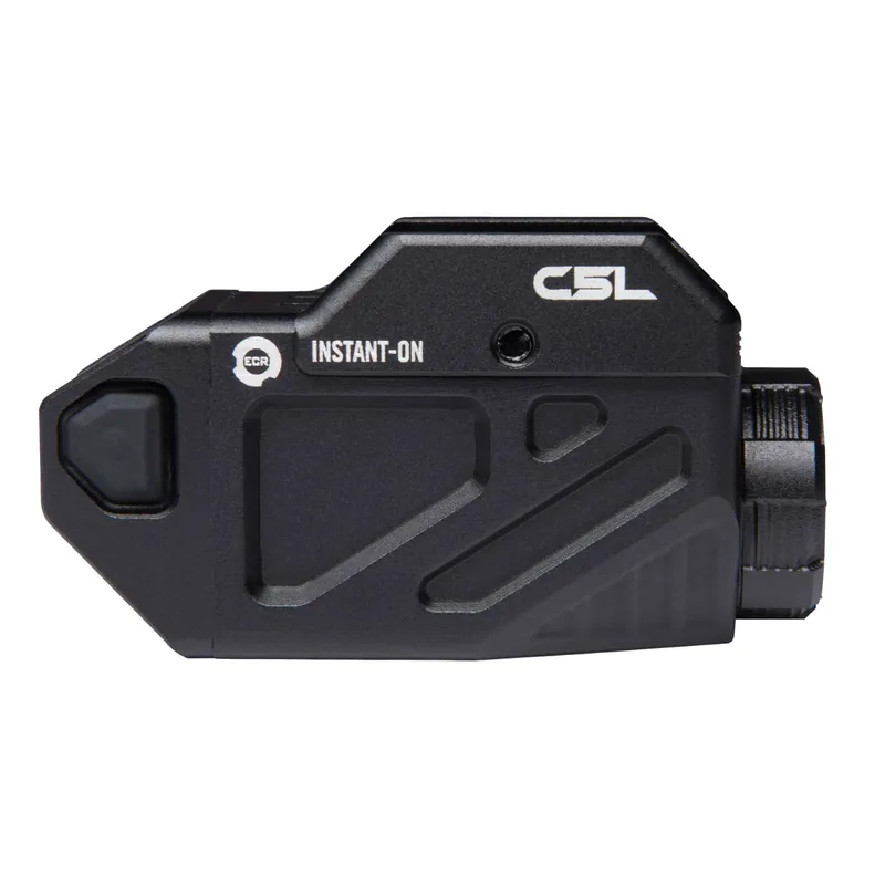 Viridian C5L Universal Green Laser and 650 Lumen Tactical Light w/ Rechargeable Battery, INSTANT-ON and SafeCharge Power Bank, Black