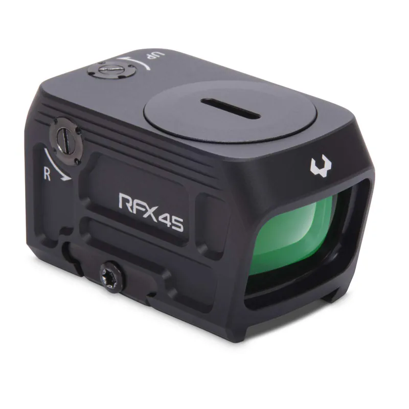 Viridian RFX45 Closed Emitter Green Dot Sight, ACRO compatible, INSTANT-ON, includes Glock MOS Adapter
