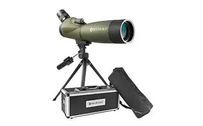 Barska Blackhawk Spotting Scope 20-60x 60mm 91-45 ft @ 1000 yds FOV 18mm-15mm Angled Green