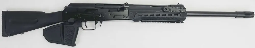 Kalashnikov USA Kali-12 Shotgun - Black | 12ga | 18" barrel | 3" | "Bolt Action" w/ Left Side Charger Handle