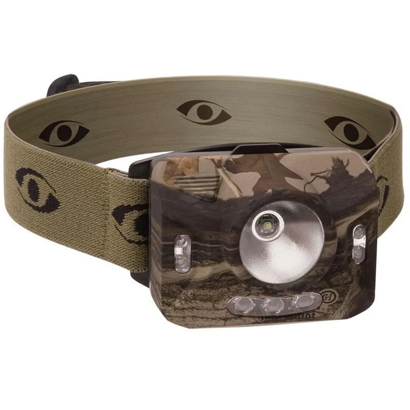 GSM CYCLOPS RANGER XP 4 STAGE HEADLAMP CAMO STRAP 150 LUMENS