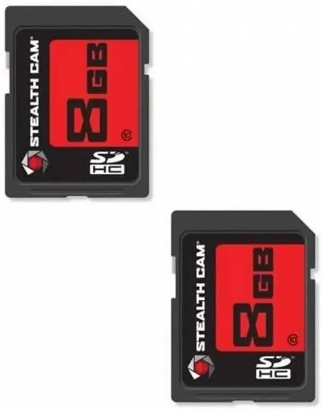 Stealth Cam STC2SD8GB SD Memory Card 8Gb 2 Per Pack
