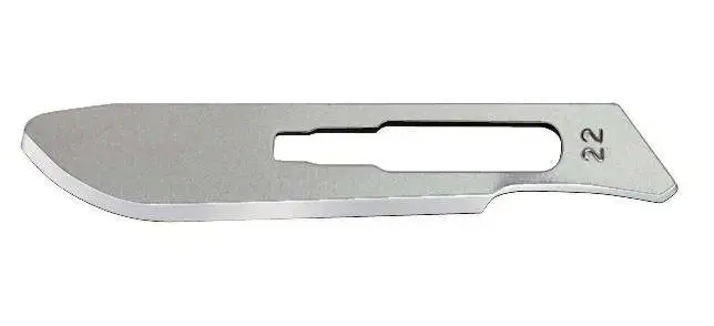 Havalon 12 #22XT round tip sterile carbon steel