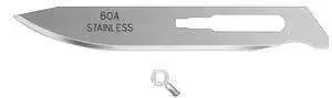 Havalon SSC60ADZ Piranta Blades 2.75" 60A Stainless Steel Pack of 12