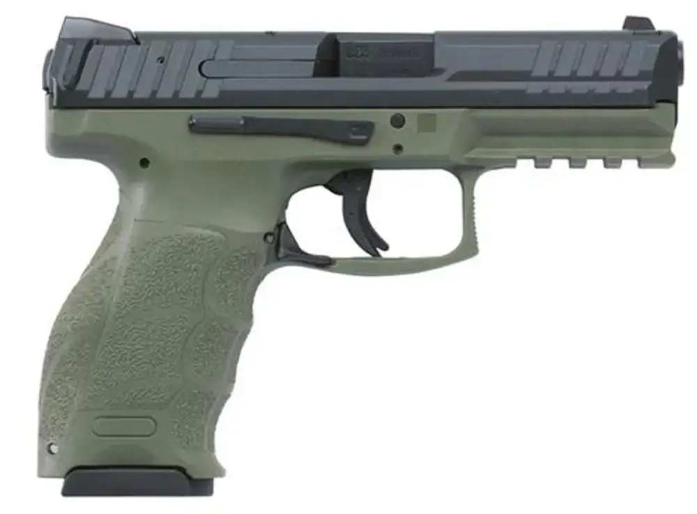 HK 700009GRA5 VP9 *MA Compliant 9mm Luger 4.09" 10+1 OD Green OD Green Interchangeable Backstrap Grip 2 Magazines