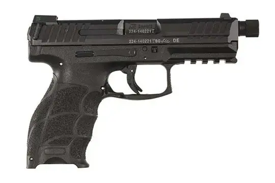 HK 700009TLELA5 VP9 Tactical 9mm Luger 4.70" 10+1 Black Black Interchangeable Backstrap Grip