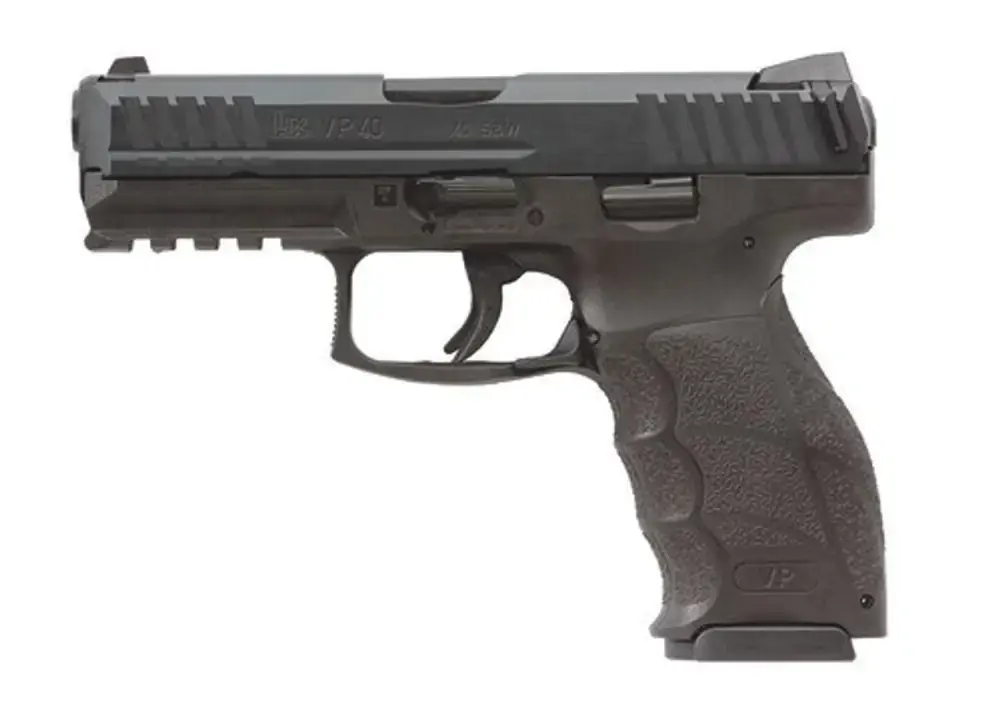 HK 700040A5 VP40 *MA Compliant 40 S&W 4.90" 10+1 Black Black Interchangeable Backstrap Grip