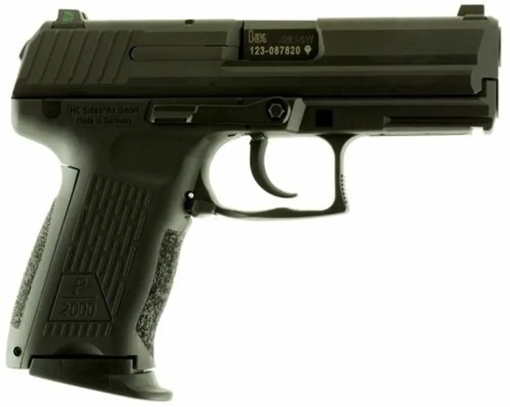 HK 704202LELA5 P2000 V2 LEM *CA Compliant 40 S&W 3.66" 10+1 Black Polymer Grip