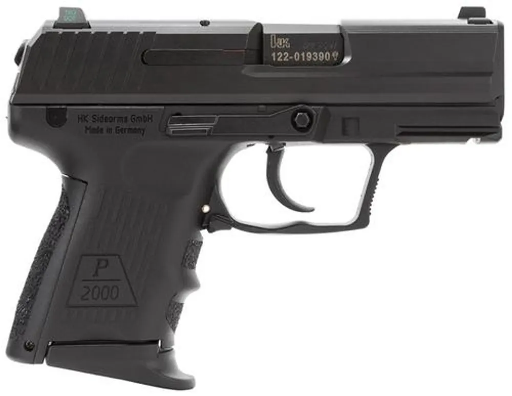 HK 704302LEA5 P2000SK V2 LEM *CA Compliant 40 S&W 3.26" 9+1 Black Black Interchangeable Backstrap Grip