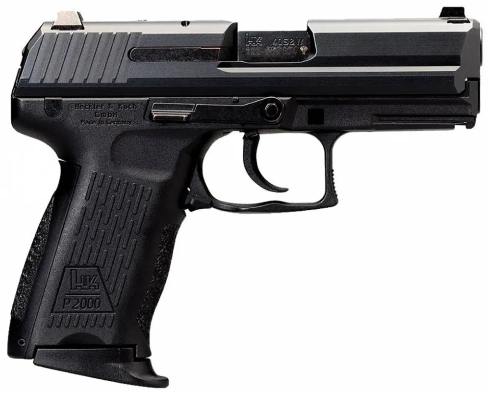 HK 709303A5 P2000SK *CA/MA Compliant 9mm Luger 3.26" 10+1 Black Black Interchangeable Backstrap Grip