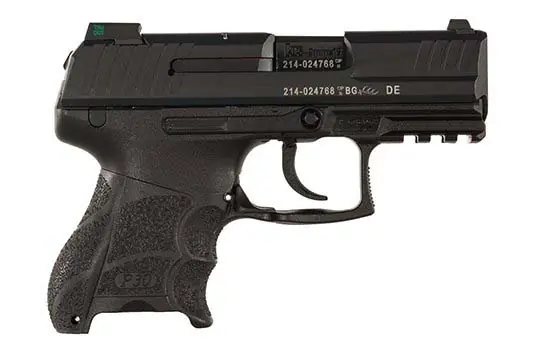 HK 730901A5 P30 9mm Luger 3.85" 10+1 Black Black Interchangeable Backstrap Grip