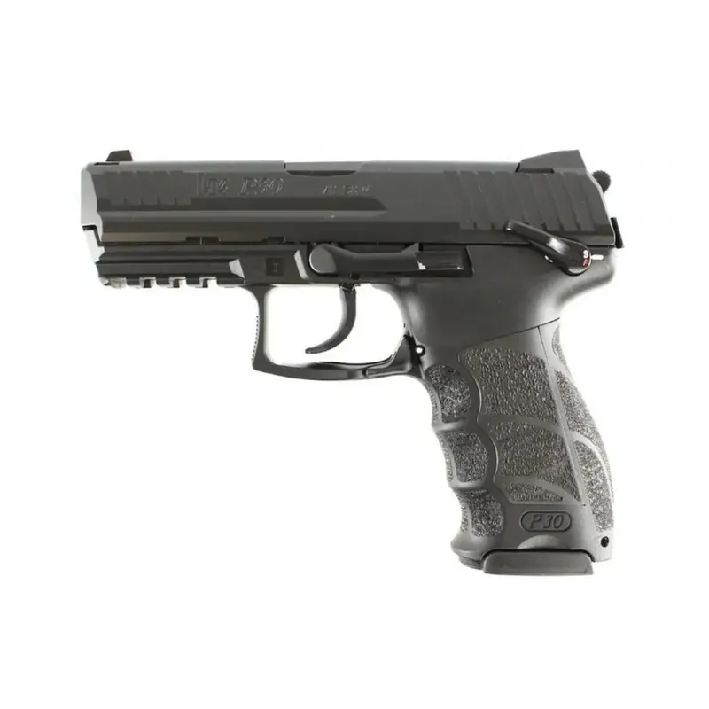 HK 730903SLEA5 P30S V3 9mm Luger 3.85" 15+1 Black Black Interchangeable Backstrap Grip