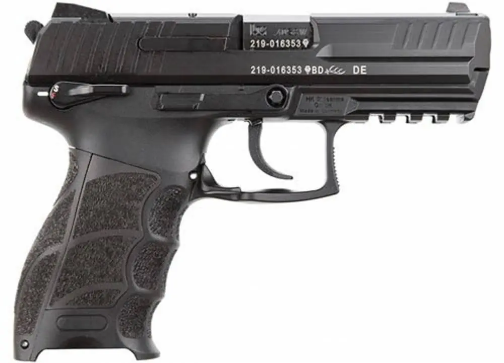 HK 734003SA5 P30S *MA Compliant 40 S&W 3.85" 10+1 Black Interchangeable Backstrap Grip