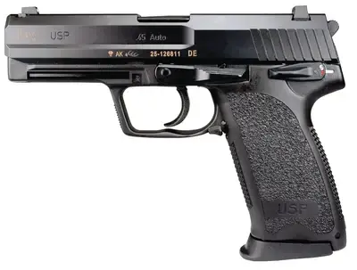 HK M709001A5 USP9 V1 9mm Luger 4.25" 15+1 Black Black Polymer Grip