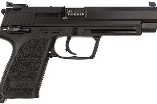 HK M709080FA5 USP9 Expert 9mm Luger 4.25" 18+1 Black Black Synthetic Grip