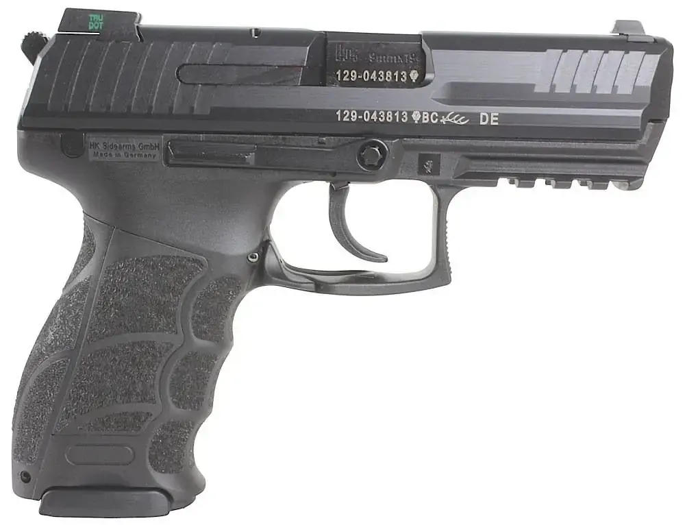 HK M730903A5 P30 V3 9mm Luger 3.85" 15+1 Black Black Interchangeable Backstrap Grip