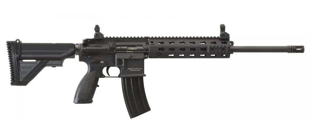 HK MR556 A1 223 Rem,5.56 NATO 16.50" 30+1 Black Adjustable Stock