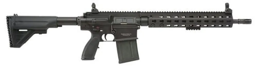 HK MR762 A1 308 Win,7.62 NATO 16.50" 20+1 Black Adjustable Stock