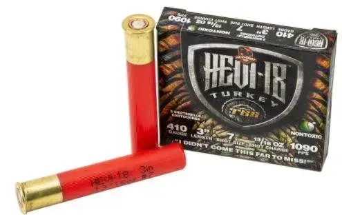 Hevishot 1007 Hevi-18 Turkey TSS 410 Gauge 3 13/16 oz 7 Shot 5 Round Box