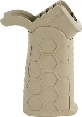 Hexmag HEXATGFDE Advanced Tactical Grip Tactical Pistol Grip Advanced Tactical Grip Polymer Flat Dark Earth