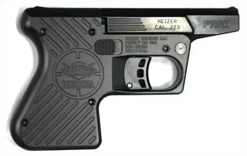 Heizer PAR1BLK Pocket AR 223 Rem,5.56 NATO 3.88" 1 Round Black