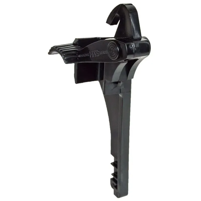 HKS 943 Single Stack Mag Loader Beretta,S&W,Taurus,Walther 380, 9mm Single Stack 9mm Luger/380 ACP Black Adjustable